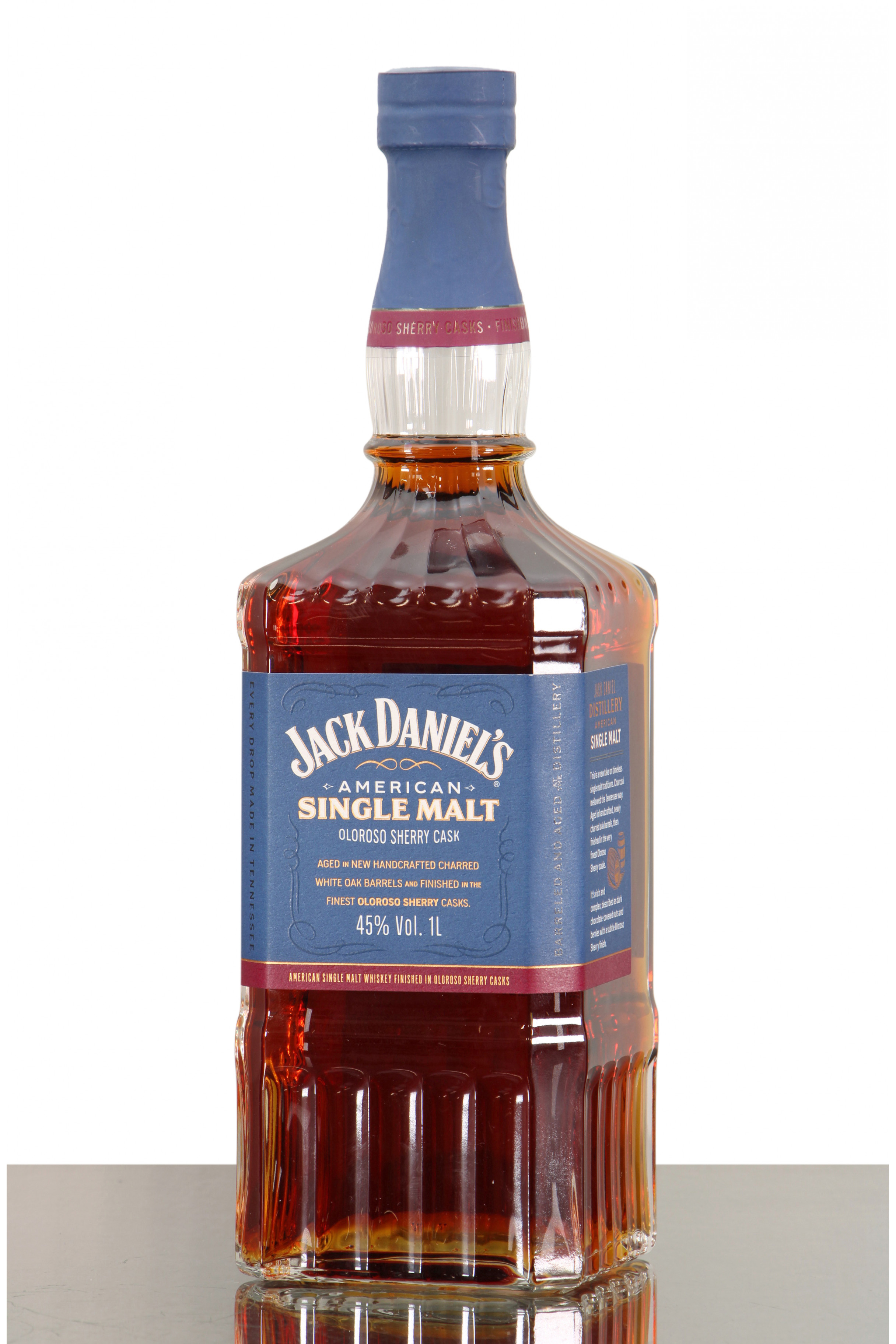 Jack Daniels American Single Malt Oloroso Sherry Cask 1 Litre Just Whisky Auctions