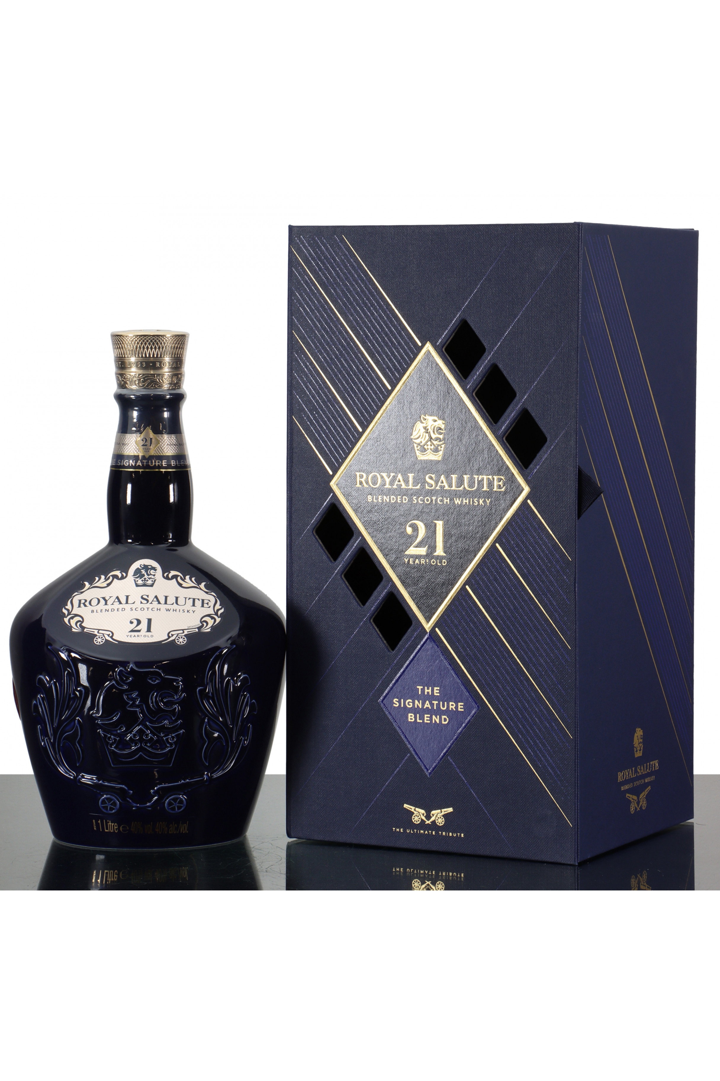 Chivas Royal Salute 21 Years Old - The Signature Blend (1 Litre) - Just ...