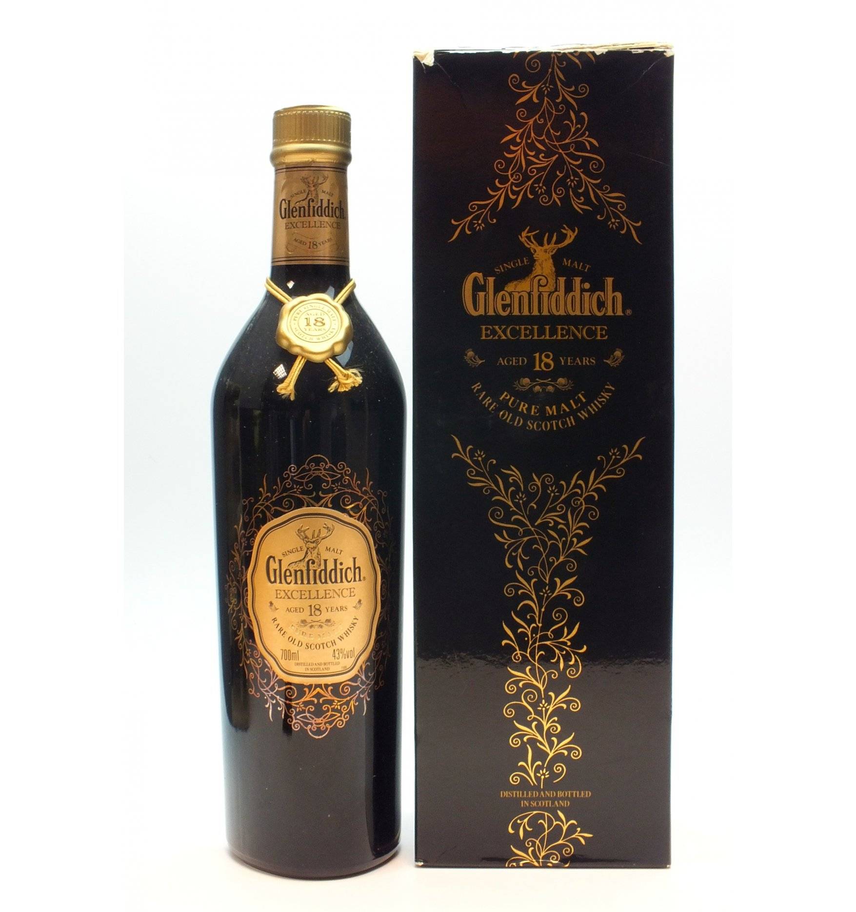 Glenfiddich 18 Years Old - Excellence Pure Malt - Just Whisky Auctions