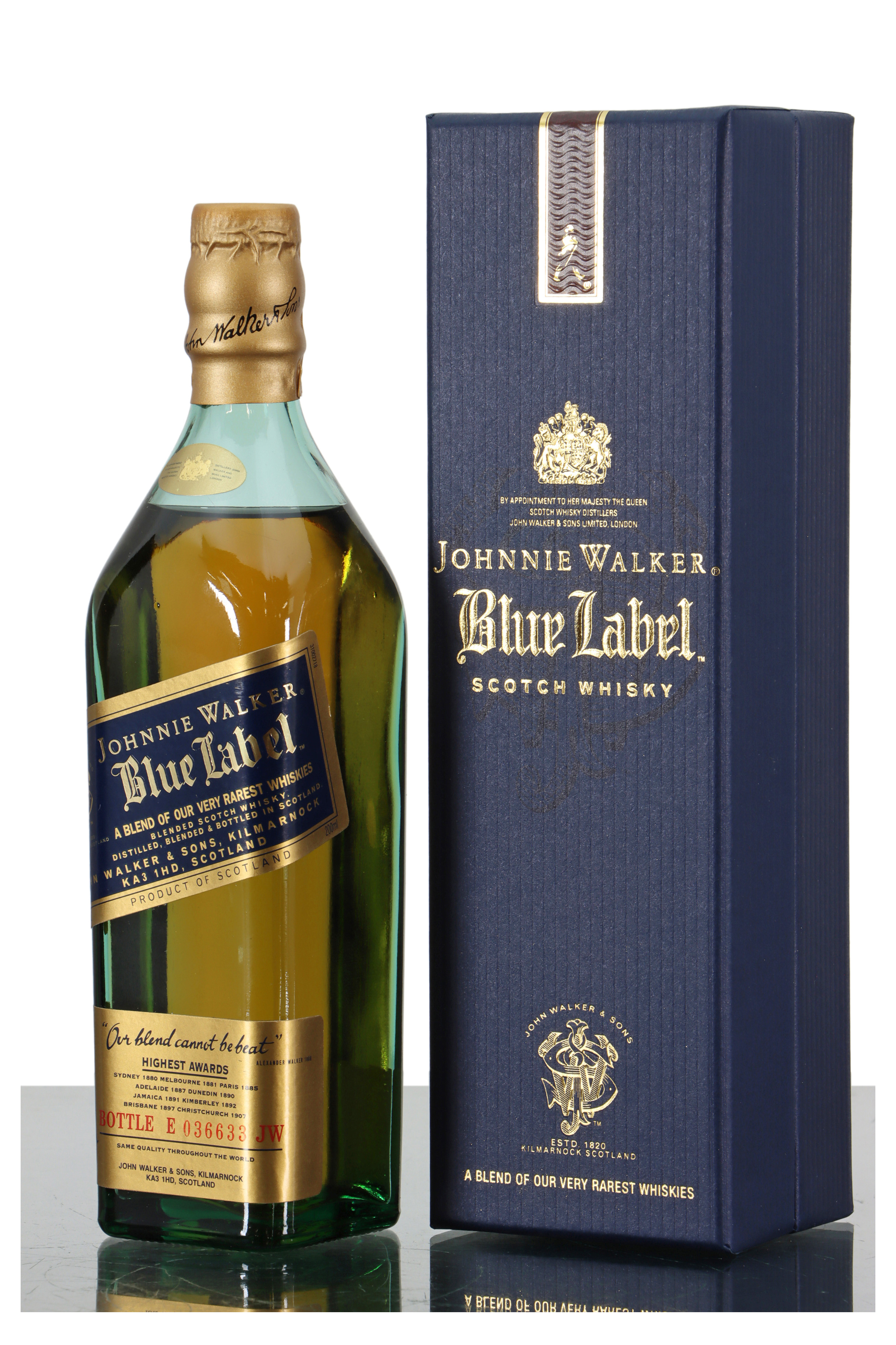Johnnie Walker Blue Label 20cl Just Whisky Auctions 0199