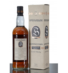 Springbank 21 Years Old - 1998 Release