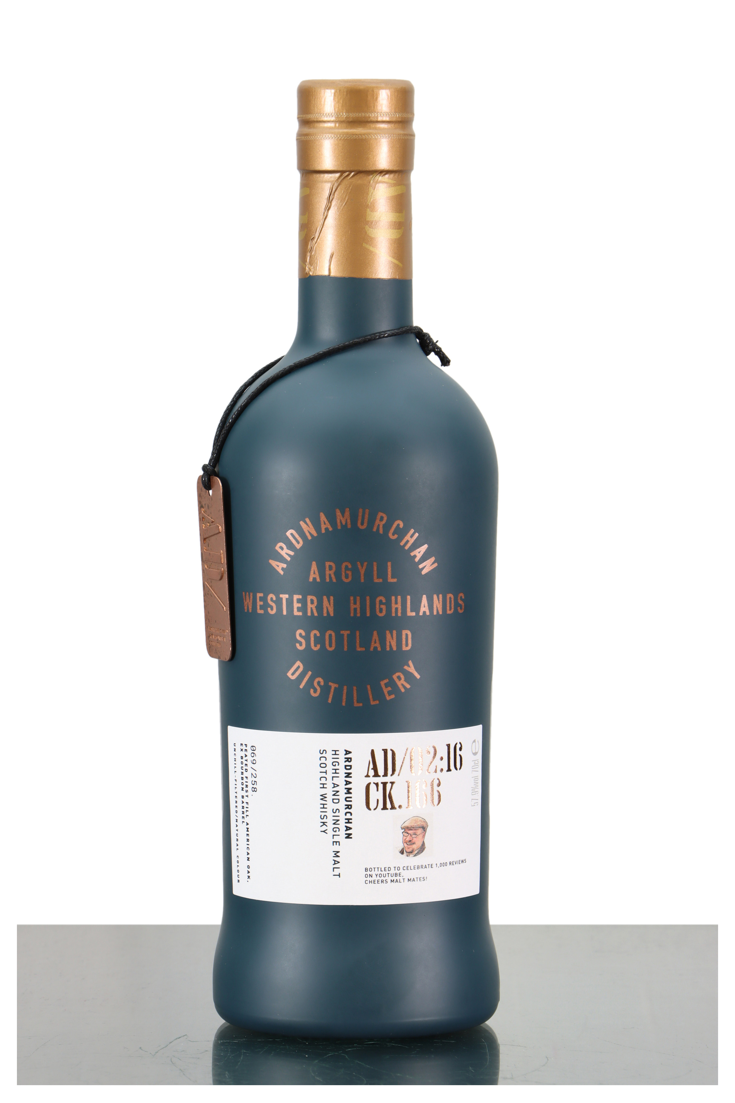 Ardnamurchan AD/02:166 - Ralfy 1000th Review - Just Whisky Auctions