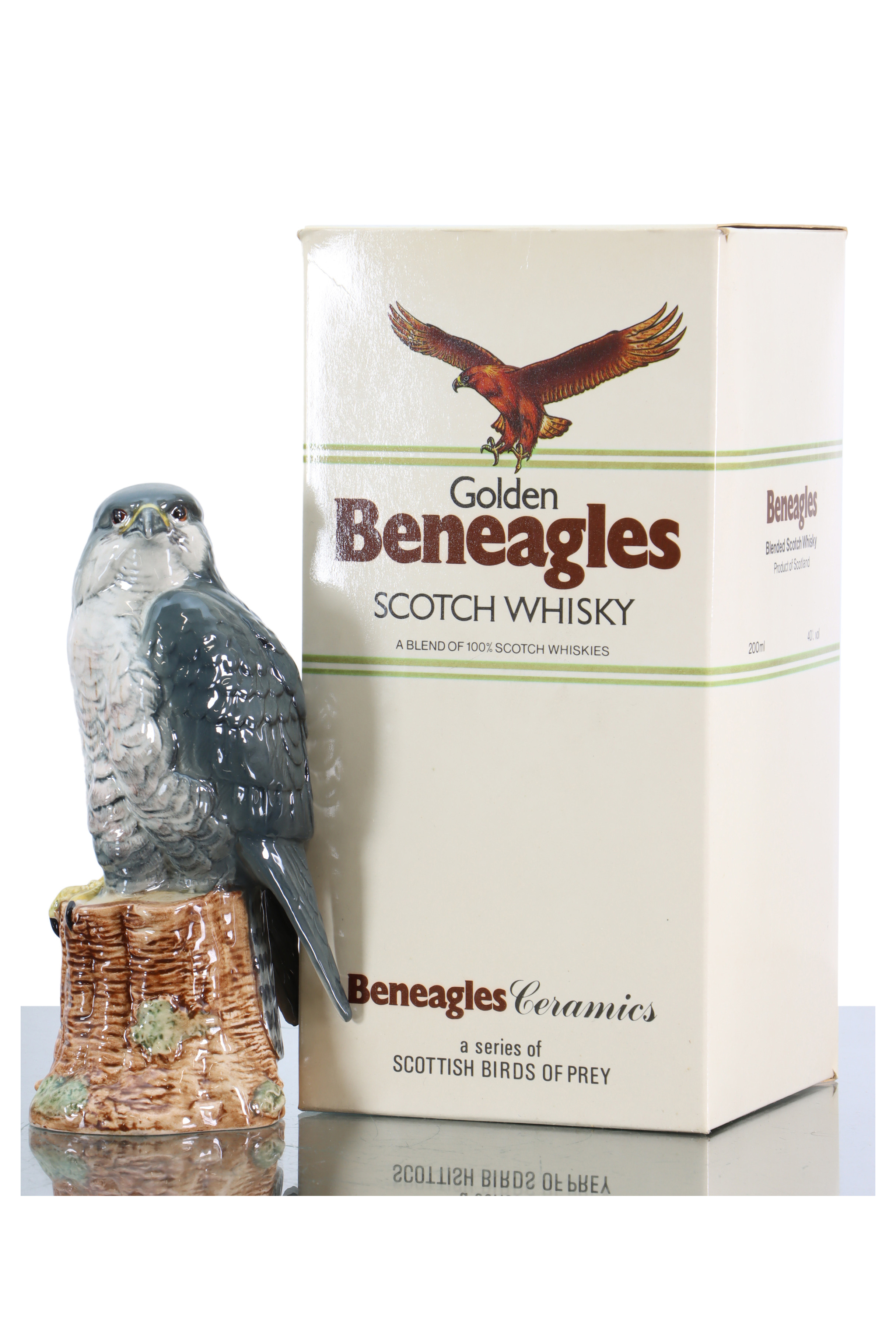 Beneagles Ceramic Peregrine Falcon - Scottish Birds of Prey (20cl