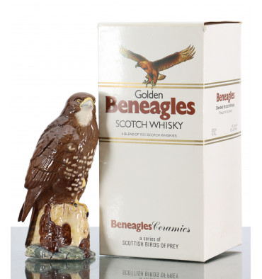 Beneagles Ceramic Buzzard - Scottish Birds of Prey (20cl) - Just Whisky