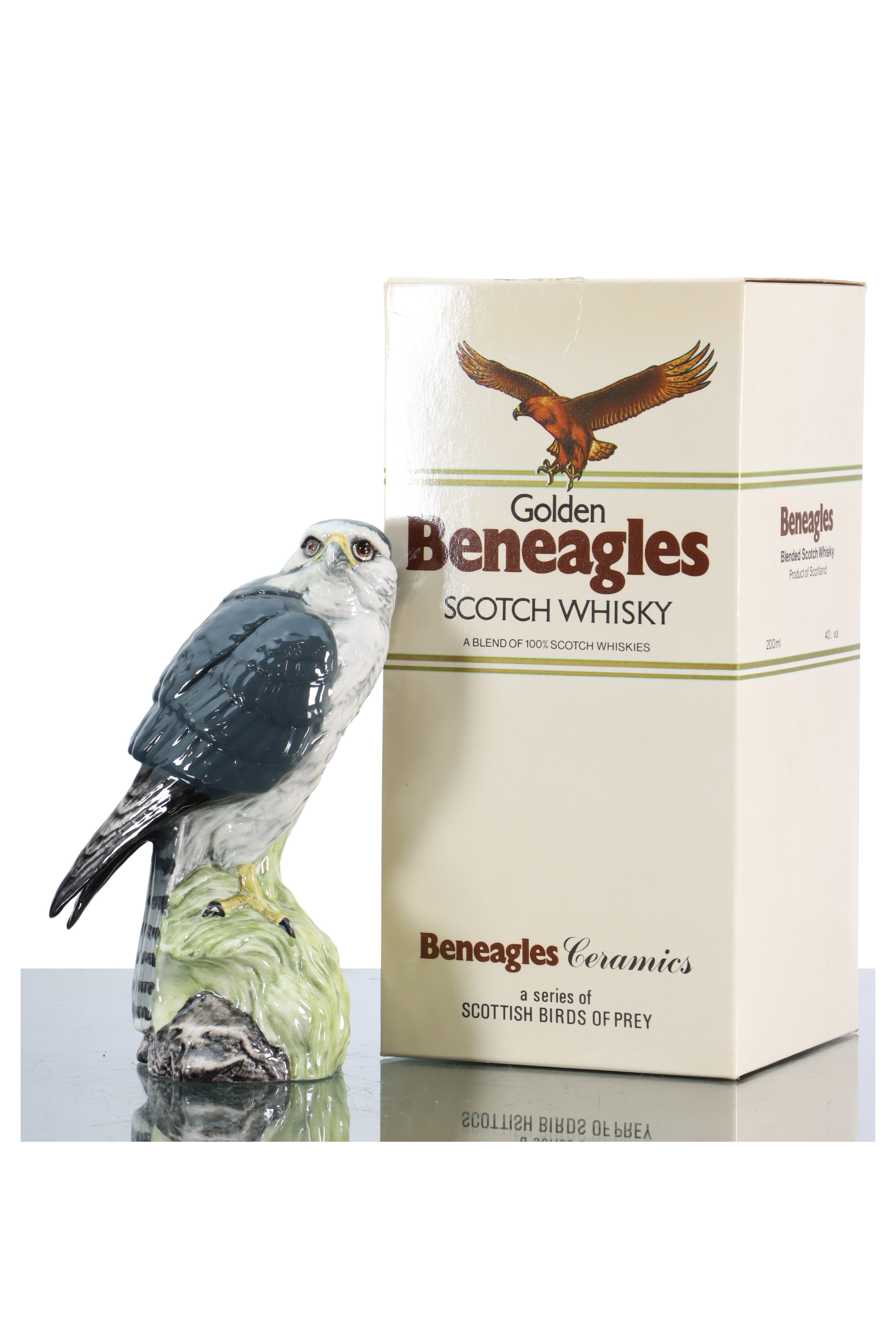 Beneagles Ceramic Merlin - Scottish Birds of Prey (20cl) - Just Whisky