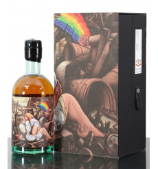 Macallan 33 Years Old 1990 - The World Is On Fire Series No.2 - Burnobennie X Peter Howson & Framed Print