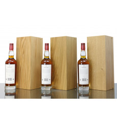 Macallan 71, 74, & 78 Years Old - The Red Collection (3x70cl) 