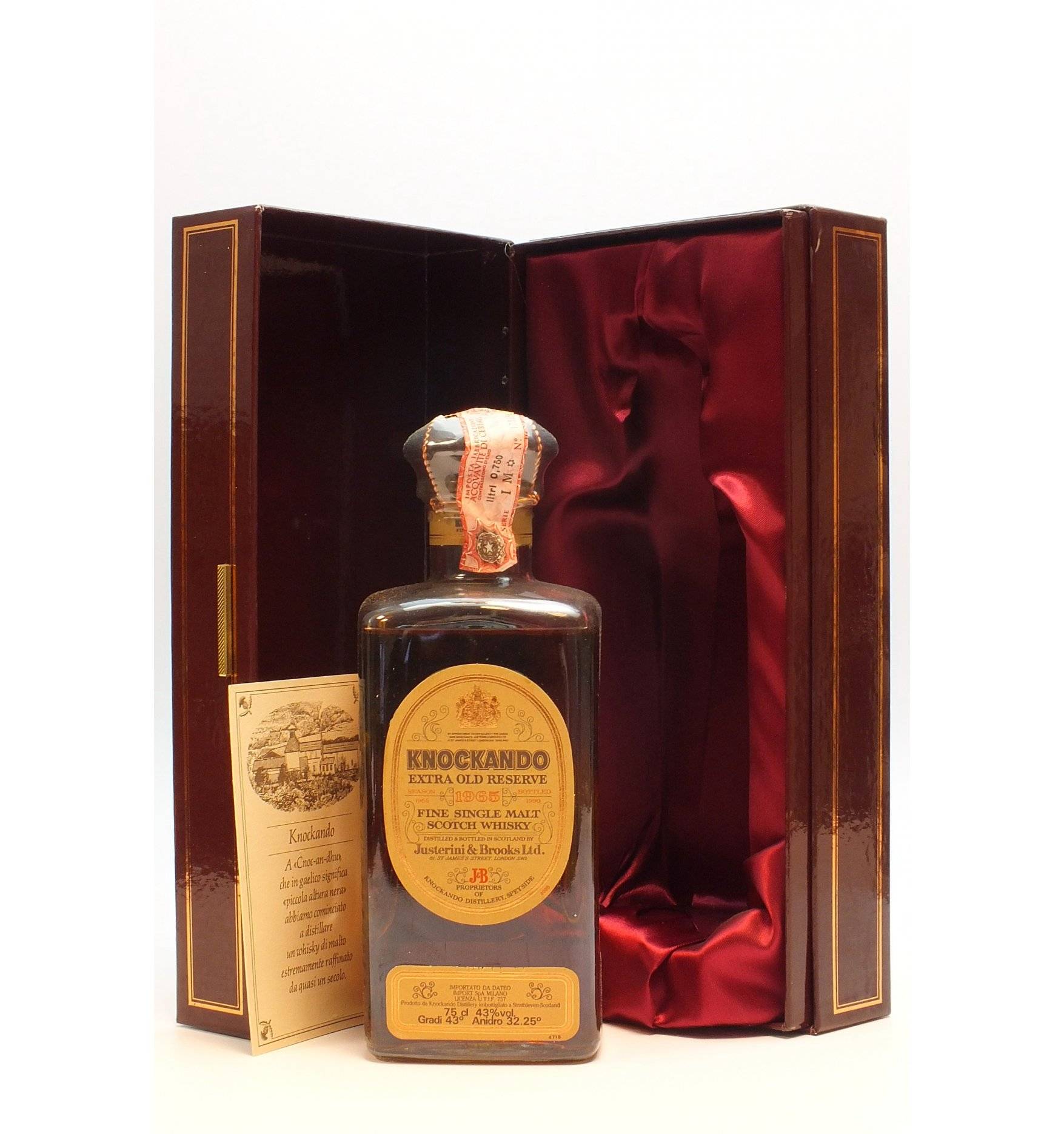 Knockando 1965 - Extra Old Reserve - Just Whisky Auctions