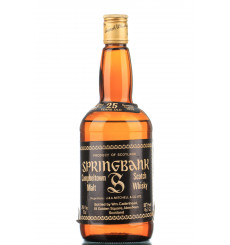 Springbank 25 Years Old 1954 - Cadenhead's Dumpy