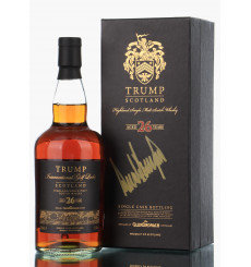 Glendronach 26 Years Old - Trump International Scotland **Signed by Donald Trump**