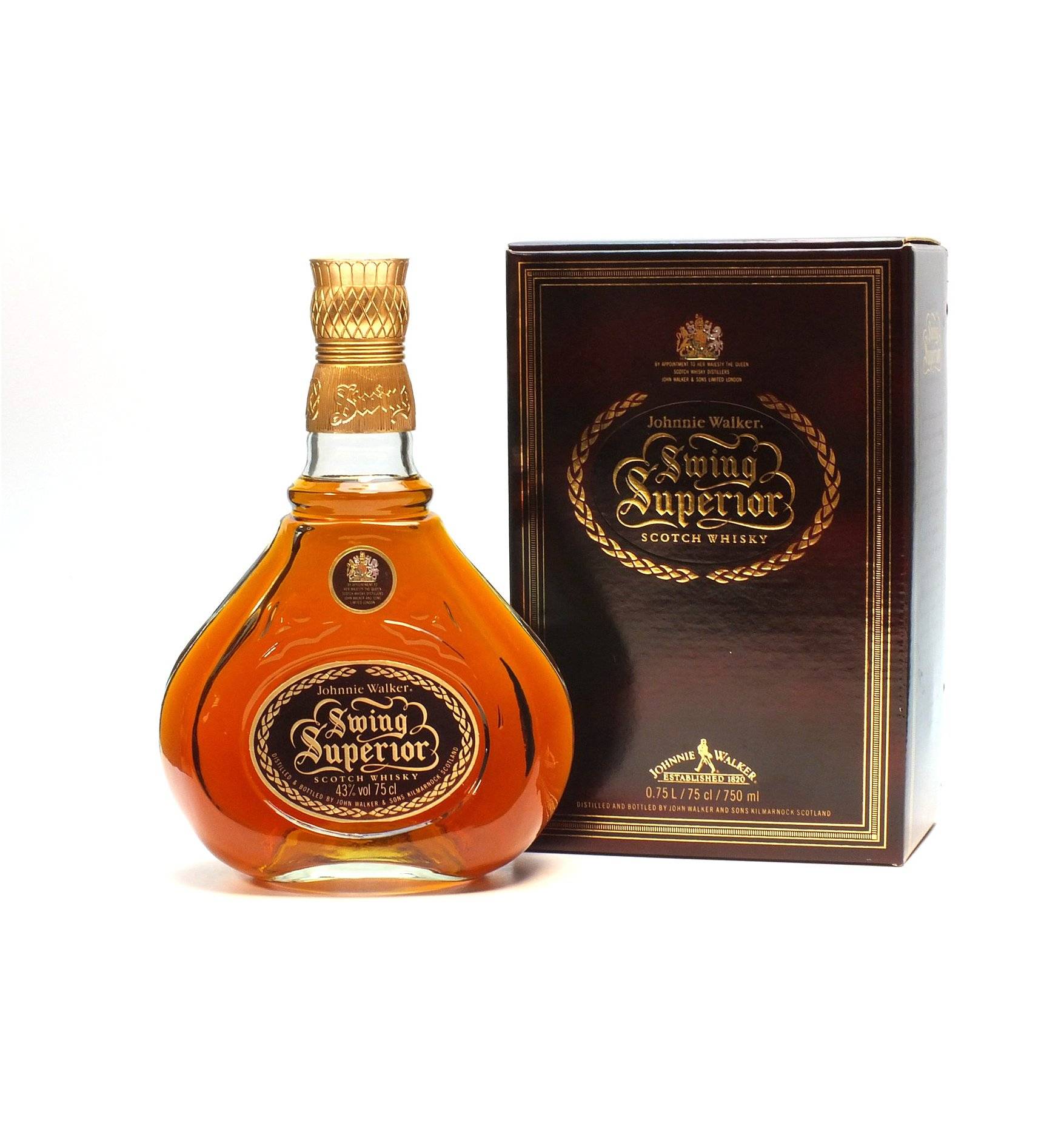 Johnnie Walker Swing Superior 75cl Just Whisky Auctions