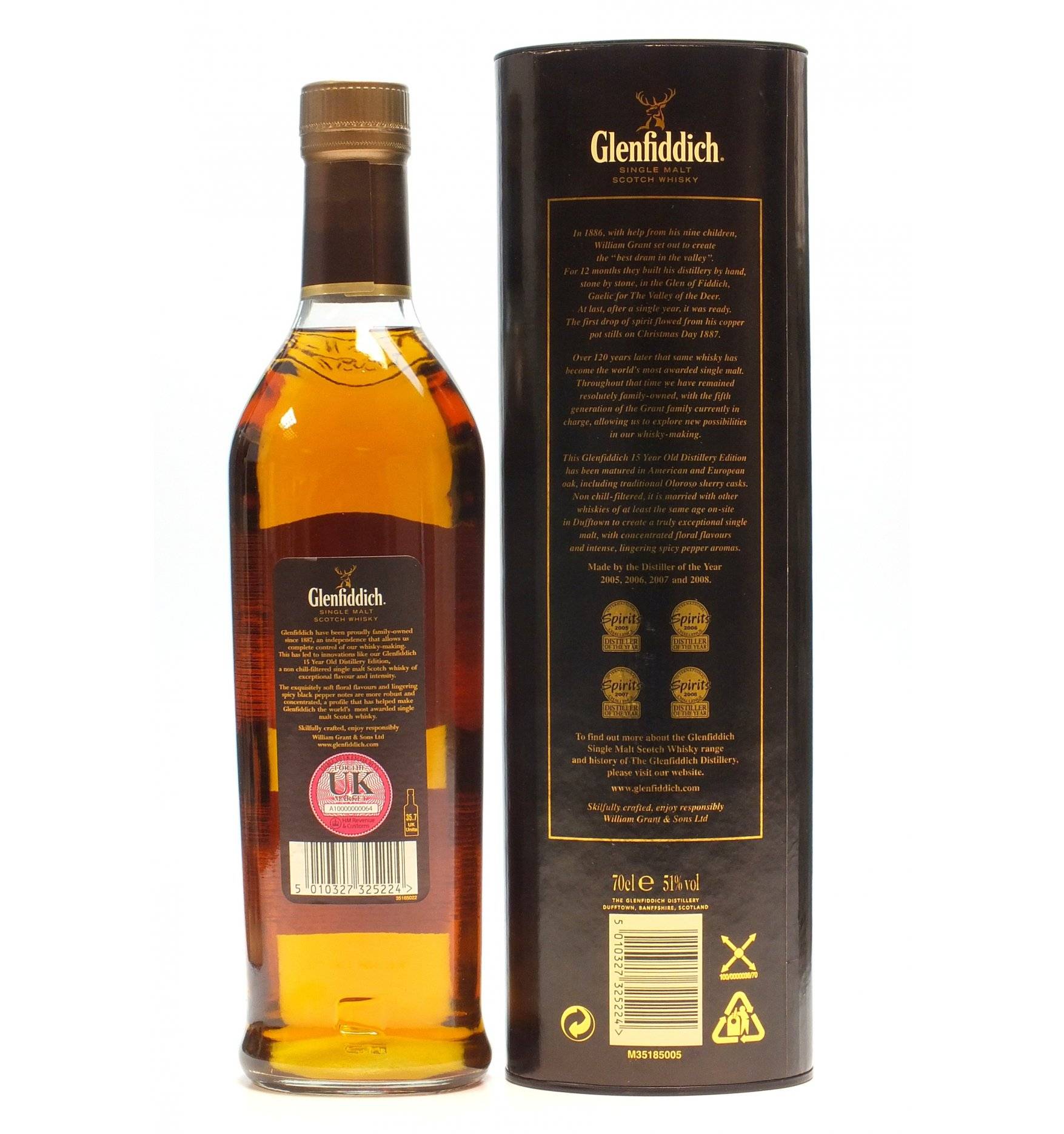 Glenfiddich 15 Years Old Distillery Edition Just Whisky Auctions