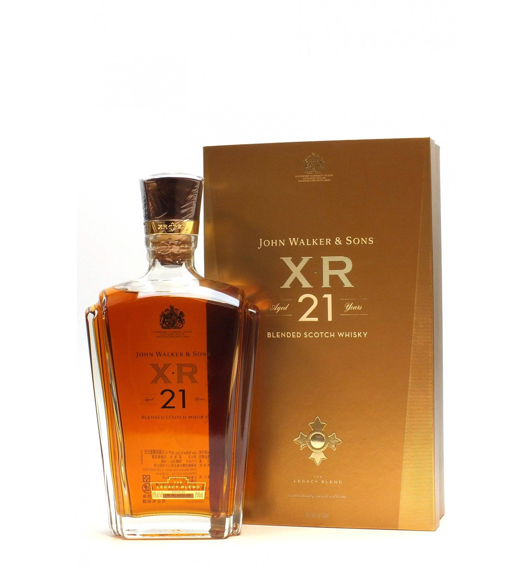 Johnnie Walker 21 Years Old - XR The Legacy Blend - Just Whisky 