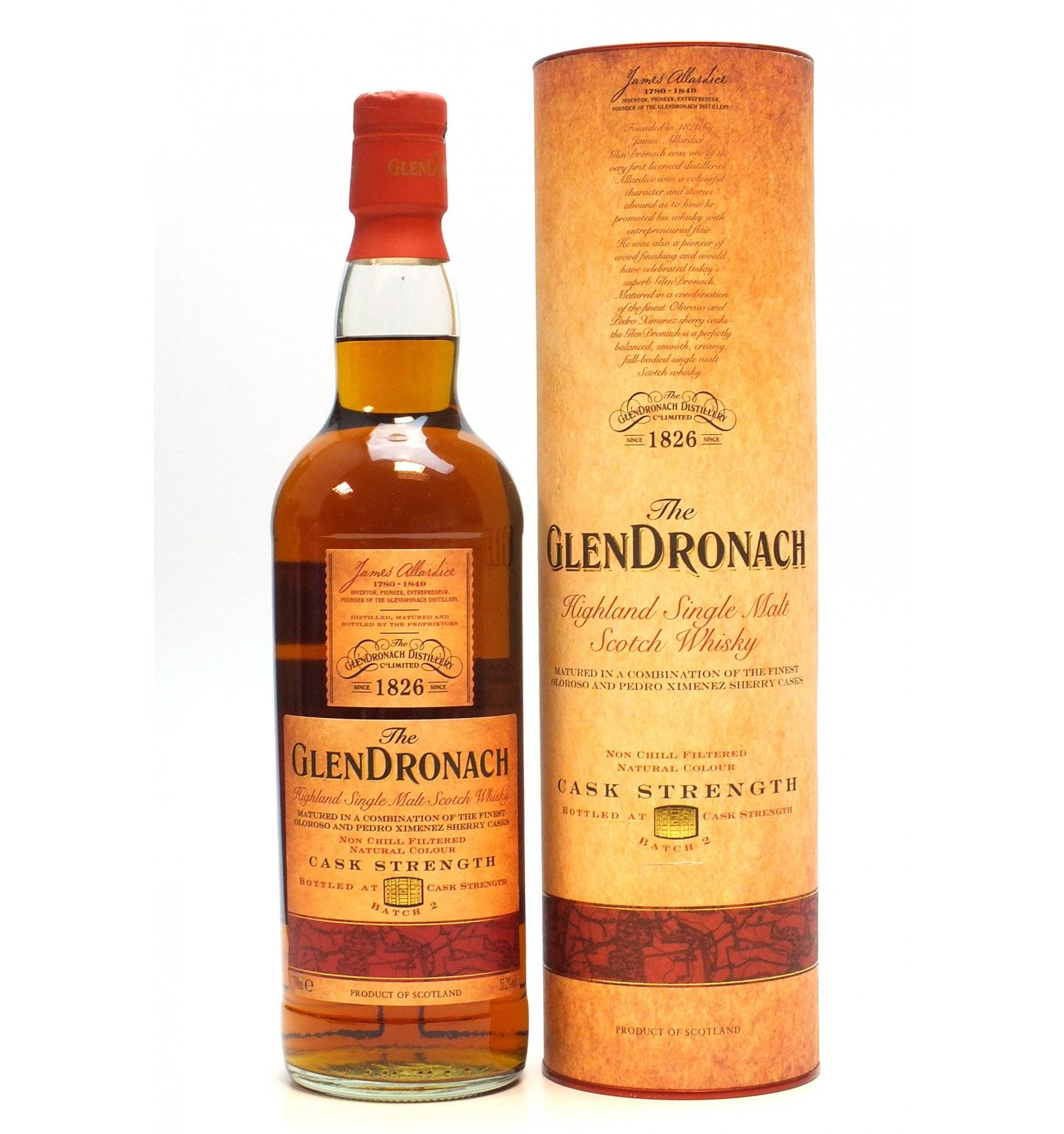 Glendronach Cask Strength - Batch 2 - Just Whisky Auctions