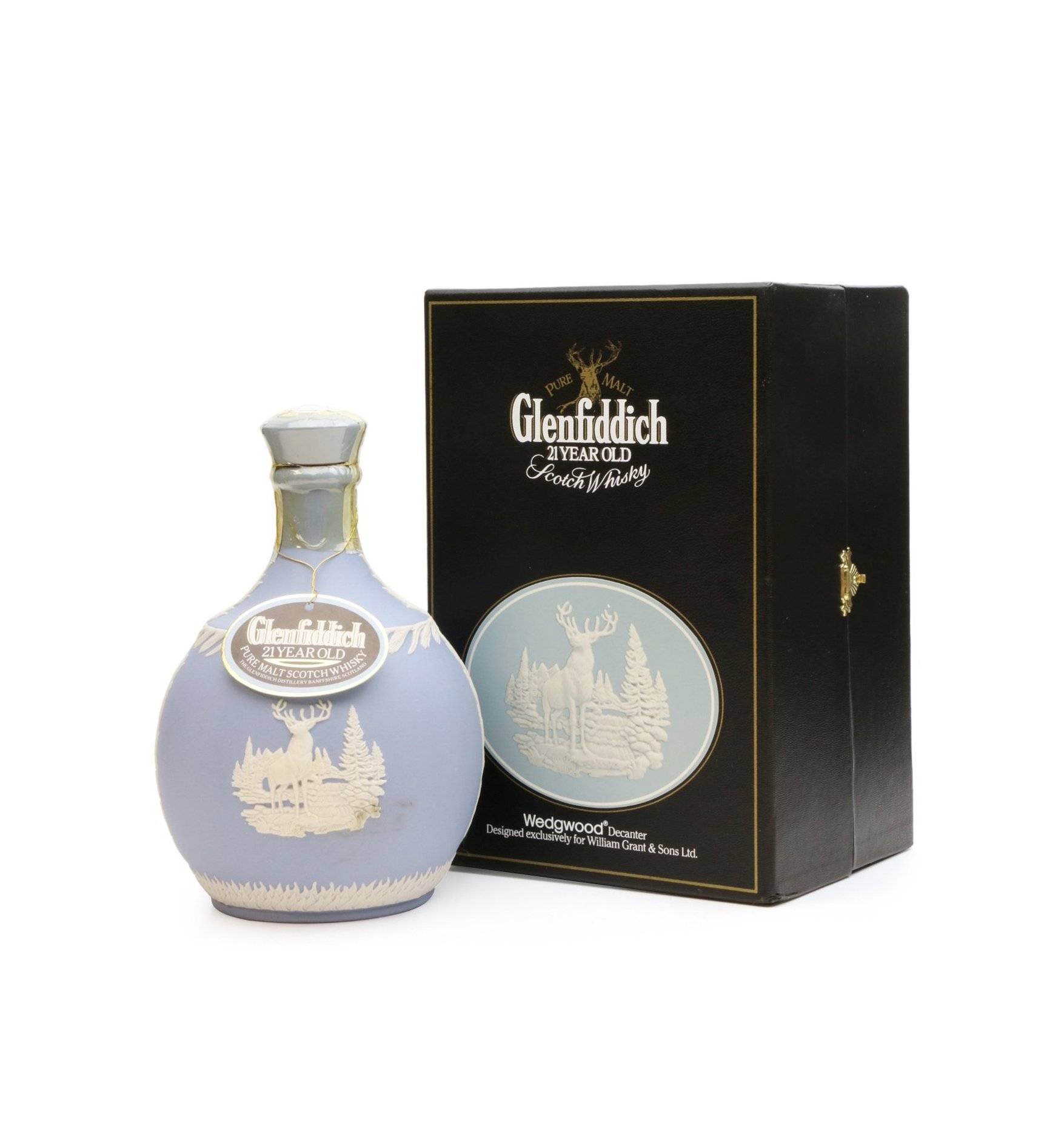 Glenfiddich 21 Years Old - Wedgewood Decanter - Just Whisky Auctions