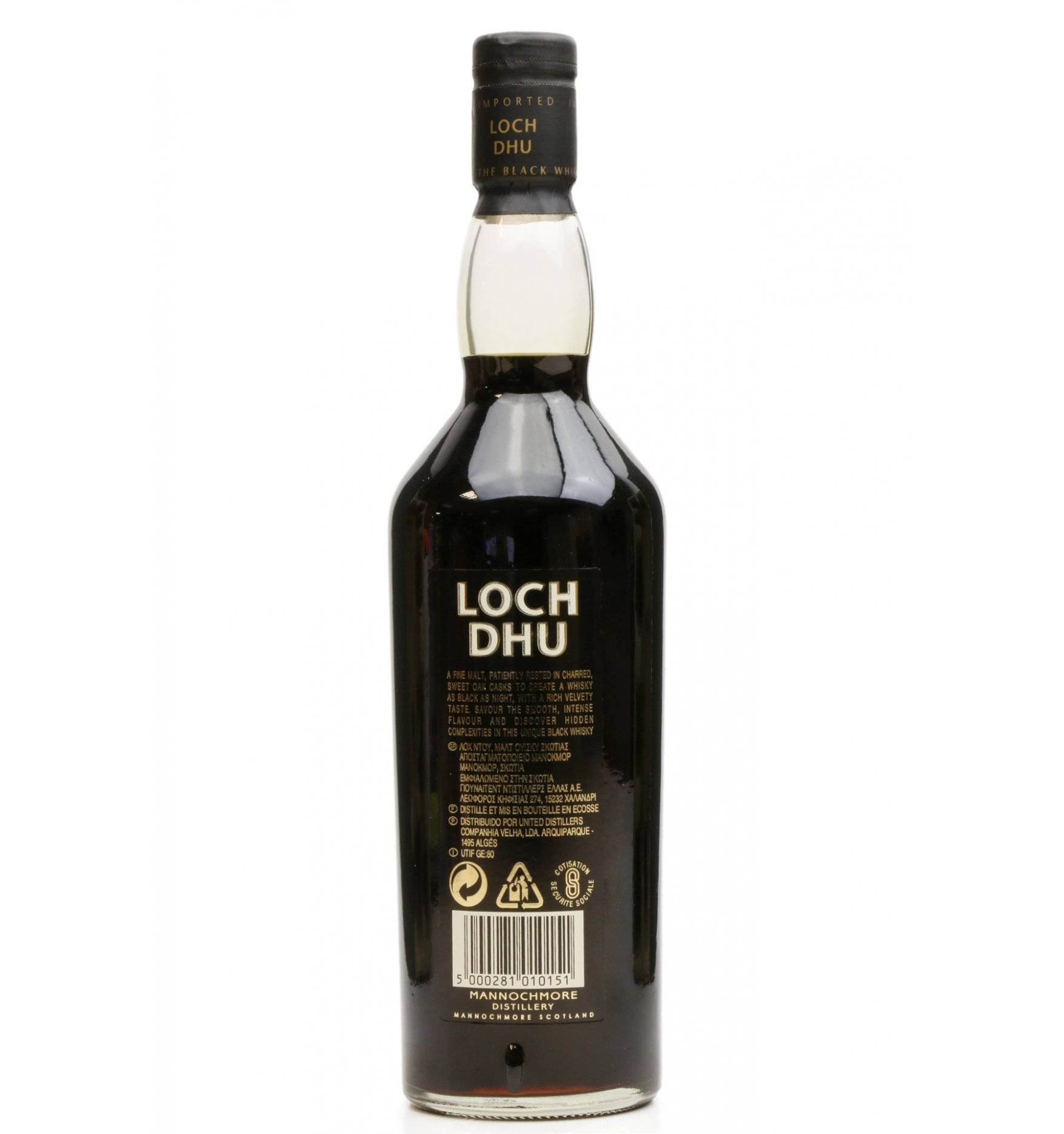 Loch Dhu 10 Years Old - The Black Whisky - Just Whisky Auctions