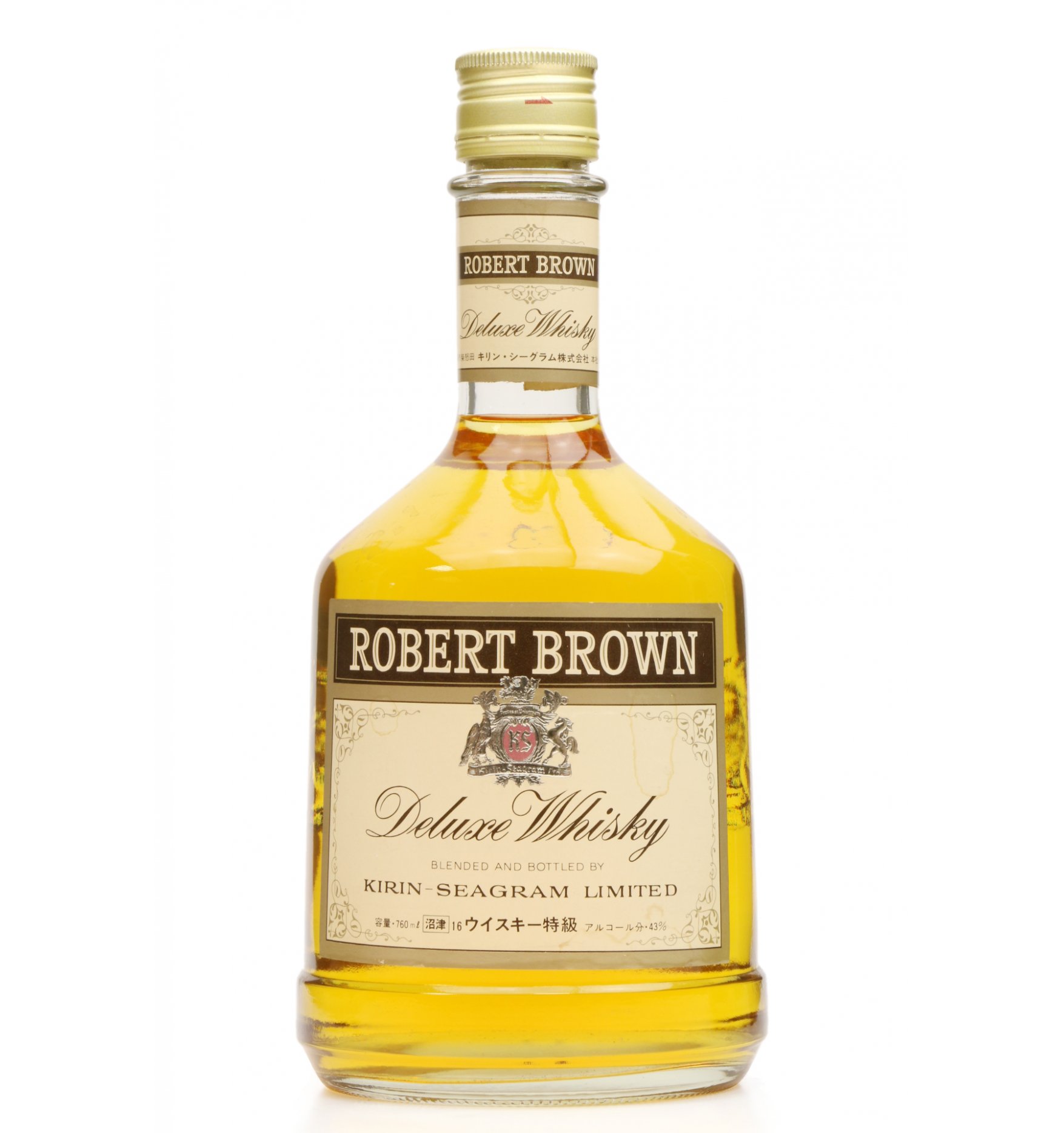 Robert Brown Deluxe Whisky - Kirin-Seagram - Just Whisky Auctions