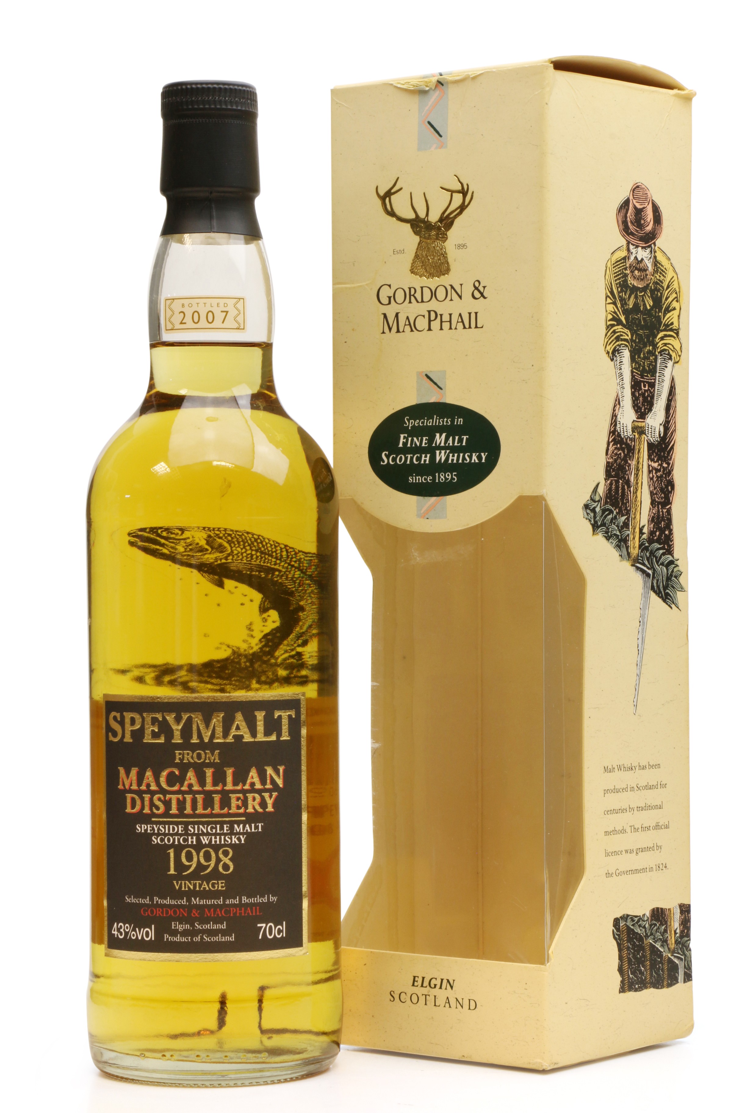 Macallan 1998 Vintage Speymalt - G&M 2007 - Just Whisky Auctions