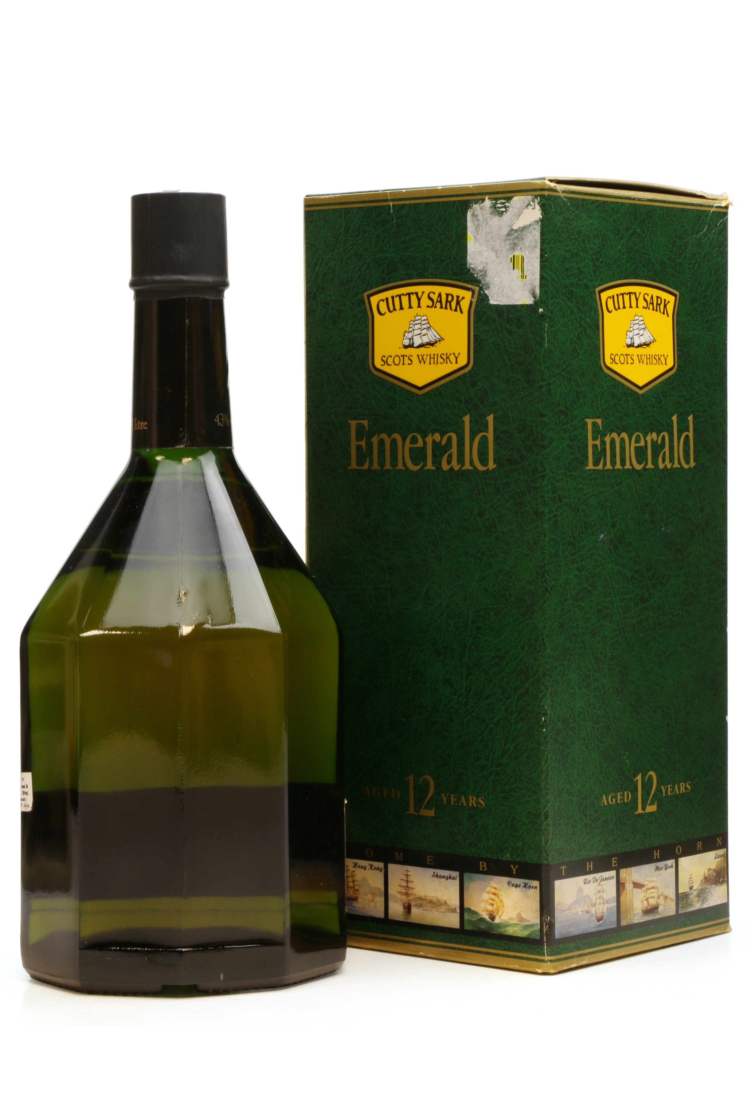 Cutty Sark 12 Years Old - Emerald (1 Litre) - Just Whisky Auctions