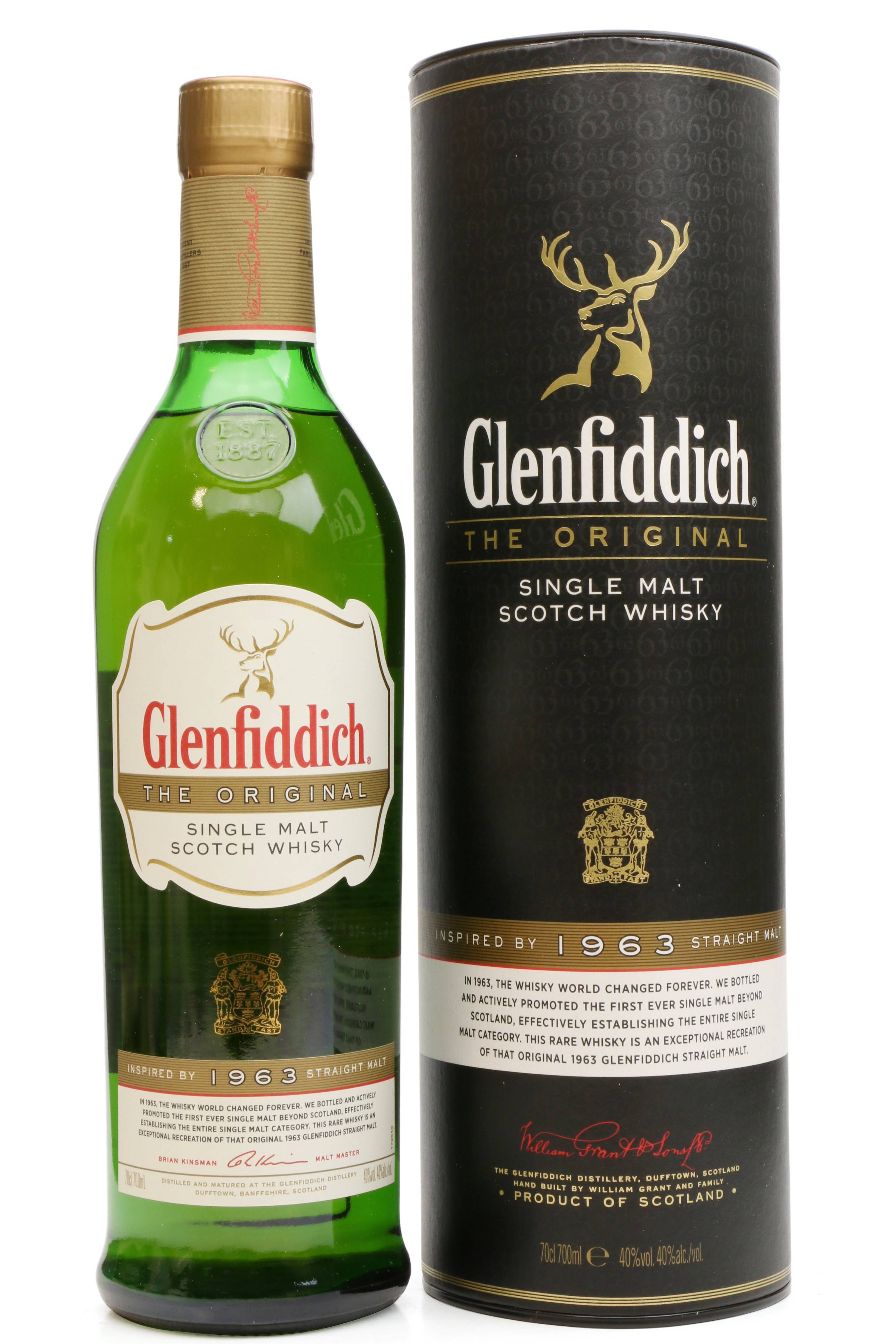 Glenfiddich The Original - Inspired by 1963 - Just Whisky Auctions