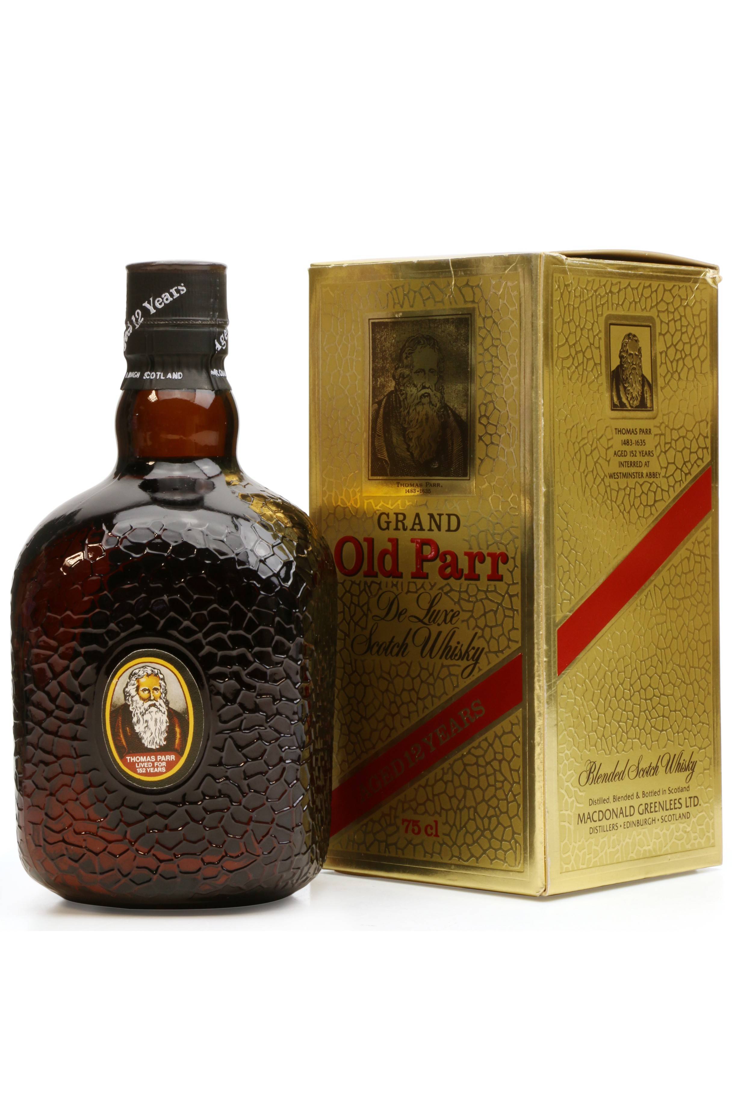 Grand Old Parr 12 Years Old - De Luxe - Just Whisky Auctions