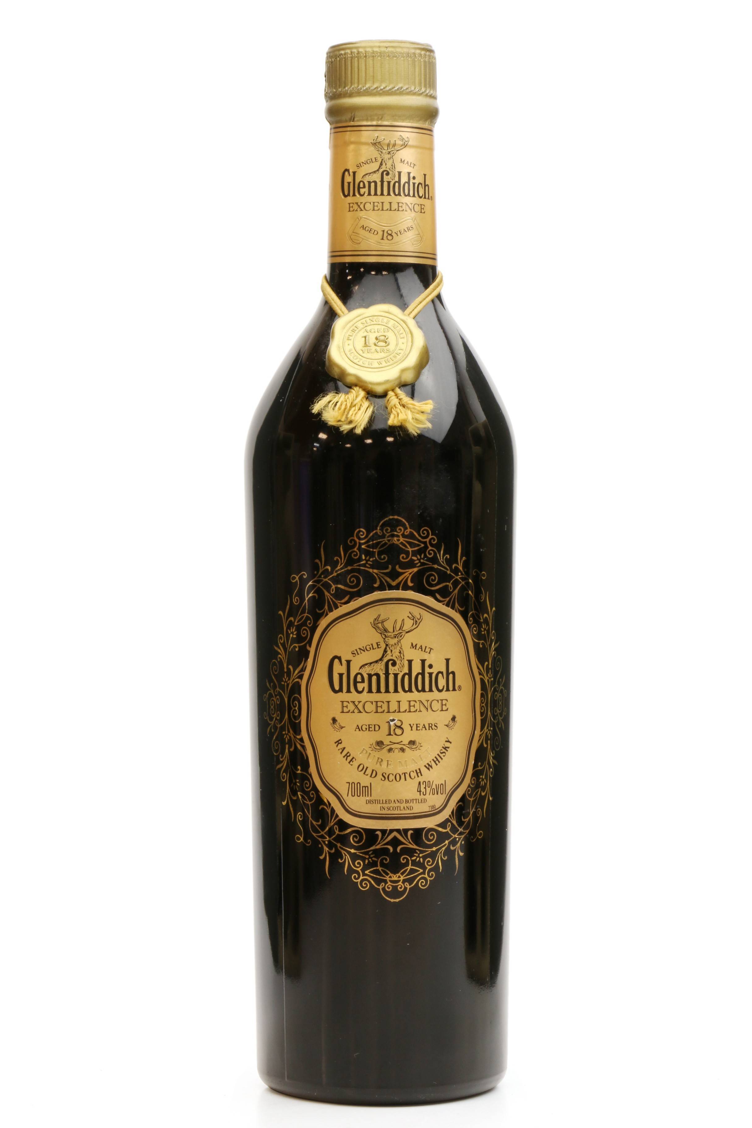 Glenfiddich 18 Years Old - Excellence Pure Malt - Just Whisky Auctions