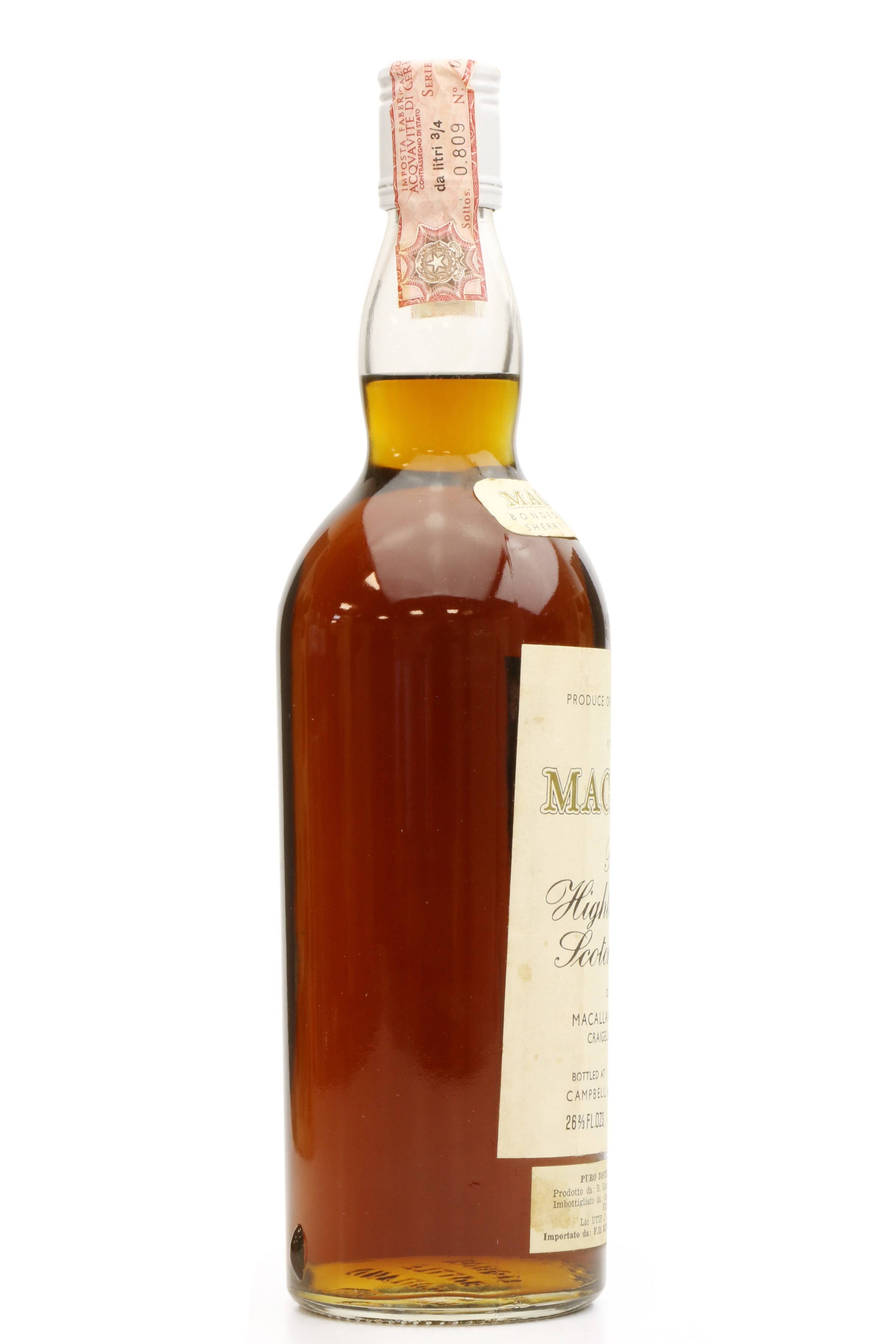 Macallan 1955 - 80° Proof - Campbell Hope & King - Just Whisky